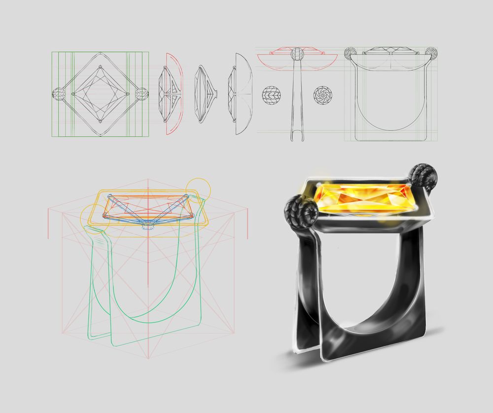 Stone of God Ring